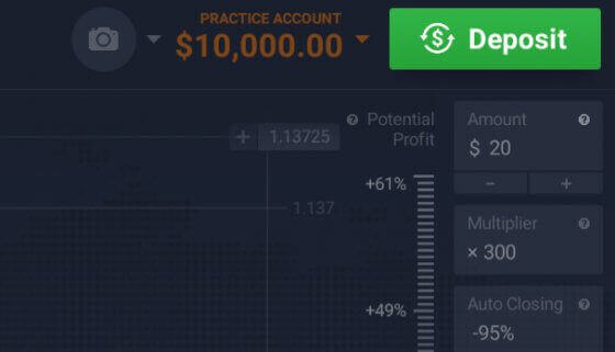 Dépôt sur IQ Option via une banque locale en Malaisie, en Thaïlande et au Laos