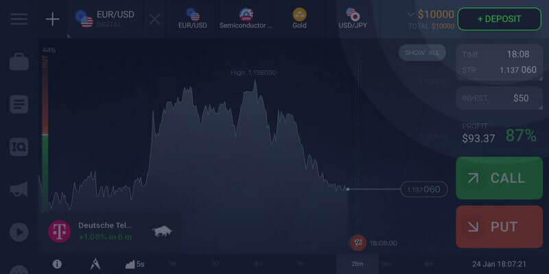 Dépôt sur IQ Option via une banque locale en Malaisie, en Thaïlande et au Laos