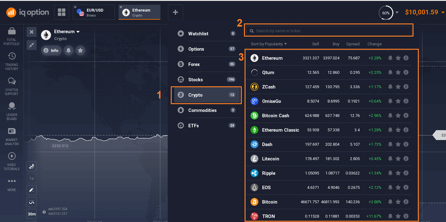 Kuidas hoiustada ja kaubelda CFD instrumentidega (Forex, krüpto, aktsiad) IQ Option-s Kuidas hoiustada ja kaubelda CFD instrumentidega (Forex, krüpto, aktsiad) IQ Option-s