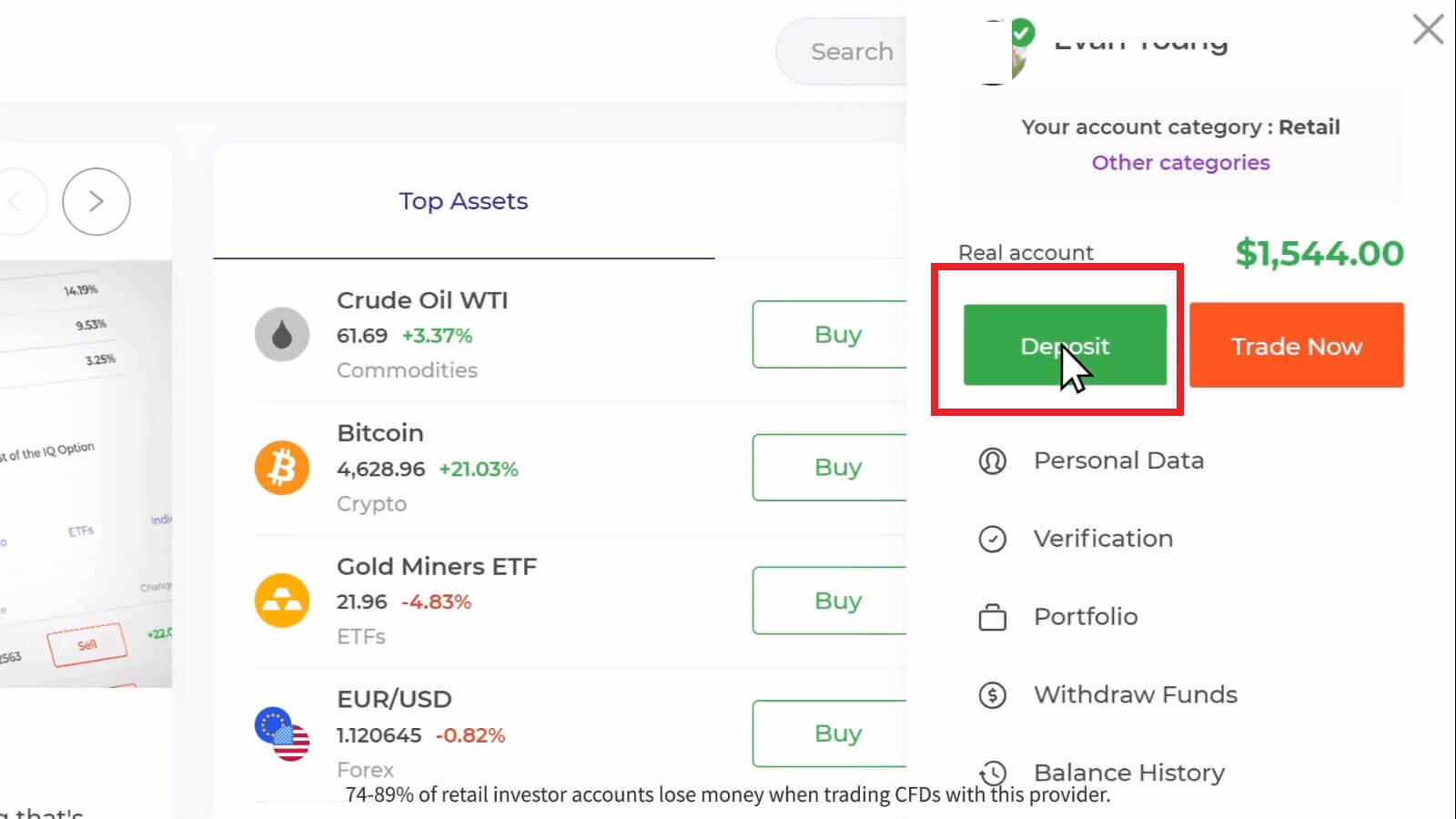 Cómo operar con IQ Option para principiantes: plataforma y órdenes Cómo operar con IQ Option para principiantes: plataforma y órdenes
