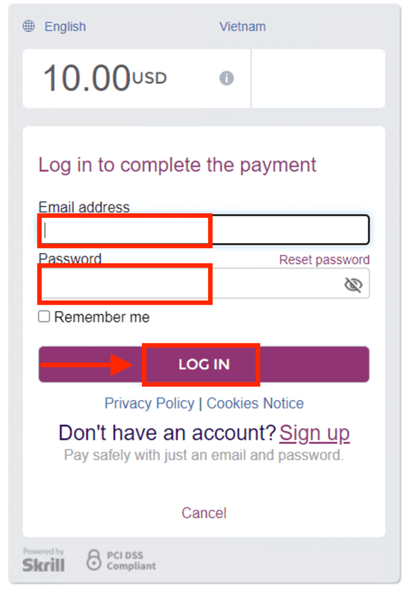 Amana ya IQ Option kupitia Skrill: Hatua, Mipaka na Nyakati za Uchakataji